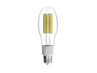MaxLite Enclosed Filament Post Top Watt Select, Ed28 CCT Selectable, Ex39 Base
