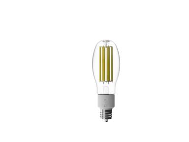 MaxLite Enclosed Filament Post Top Watt Select, Ed28 5000K Ex39 Base
