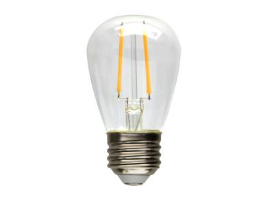 MaxLite LED Clear Filament S14 Non-Dim 2700K