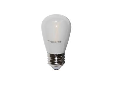 MaxLite Frosted LED Filament S14 Non-Dim 2700K