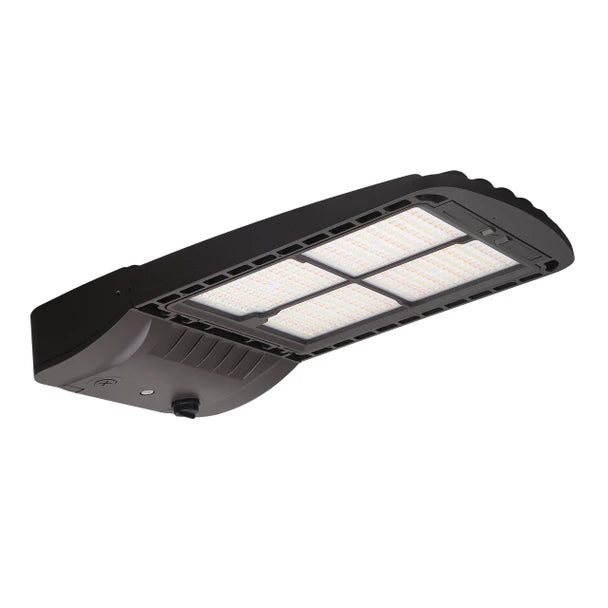 Sektor Area Light G2 Lumen Select (31,000-45,000), Field Adjust Type 3 (Installed) and 5 Lens, Color Select (3K-4K-5K), 120-277VAC, Bronze, 3-Pin Receptacle with Shorting Cap, Z10 Sensor Base with Cover, 10KVA Surge Protection (200-250-300W)