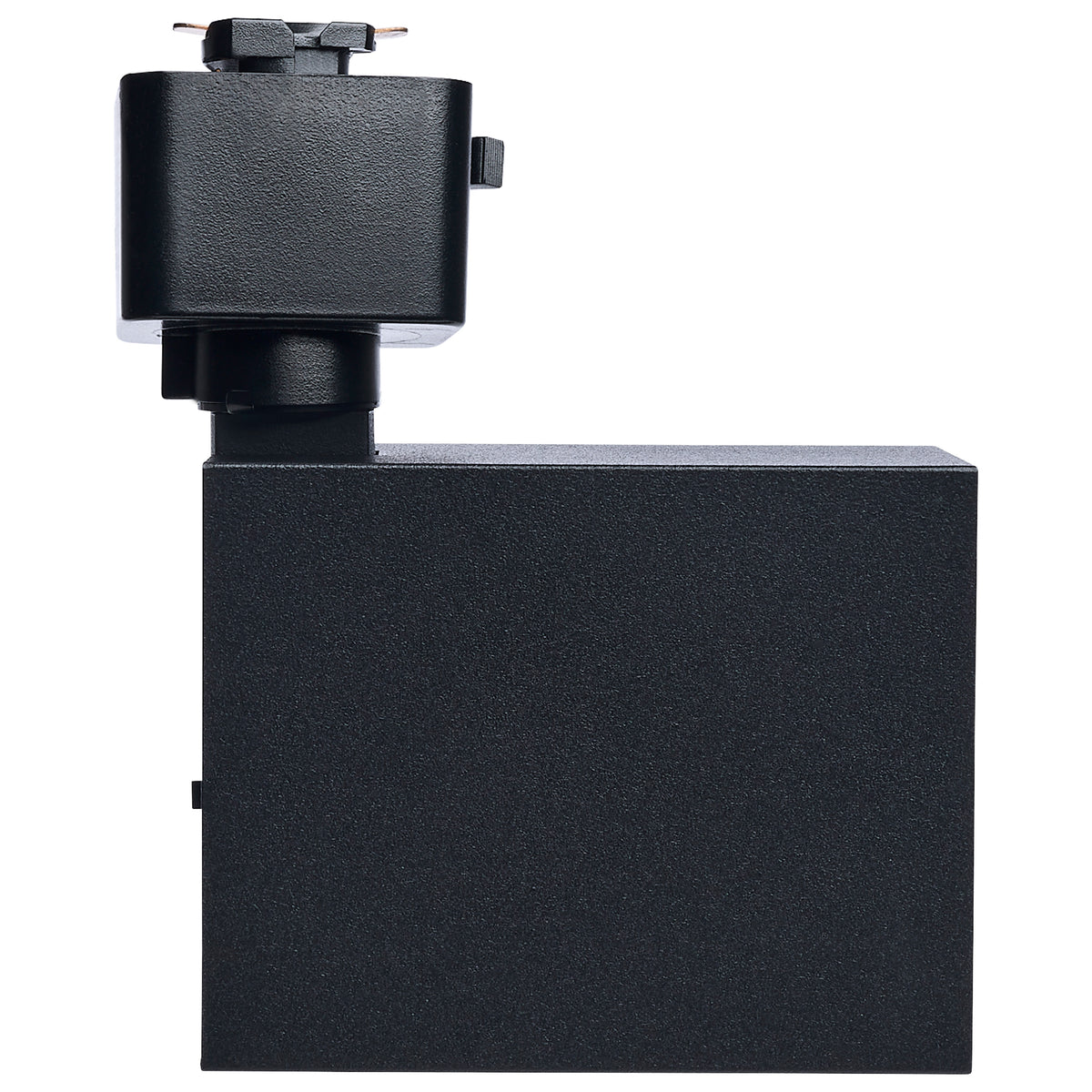 8 Watt LED Track Head - 2700K/3000K/3500K/4000K/5000K CCT Selectable - Dim to Warm - J Style - 36 Degree Beam Angle - 120 Volt - Black - Square