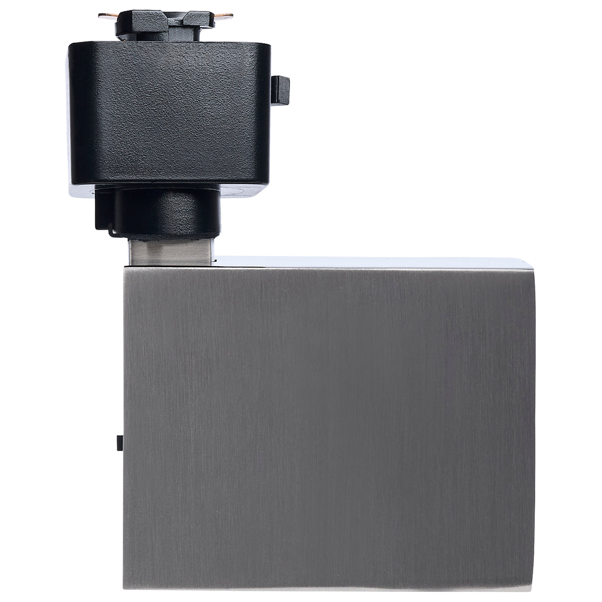 8 Watt LED Track Head - 2700K/3000K/3500K/4000K/5000K CCT Selectable - Dim to Warm - J Style - 36 Degree Beam Angle - 120 Volt - Brushed Nickel - Square