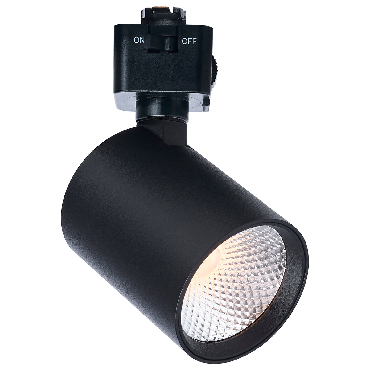 8 Watt LED Track Head - 2700K/3000K/3500K/4000K/5000K Selectable - Dim to Warm - J Style - 48 Degree Beam Angle - 120 Volt