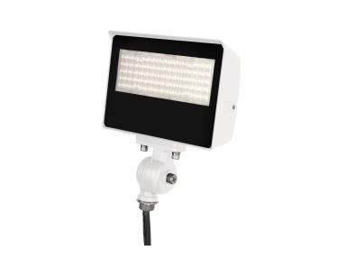 MaxLite Adjustable Beam Flood, 15/25/ 120, Adjustable Beam White Yoke