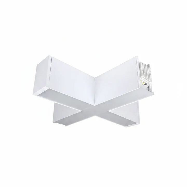 L-Max Gen 2 X Connector 2Ft Watt Select 10W, 12W, 16W, 20W Cct Select 2700K, 3000K, 3500K, 4000K, 5000K 90 Cri White Finish