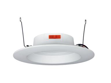 MaxLite Residential Recessed Baffle Downlight, 6 Inch Round, Triac Dimming 500