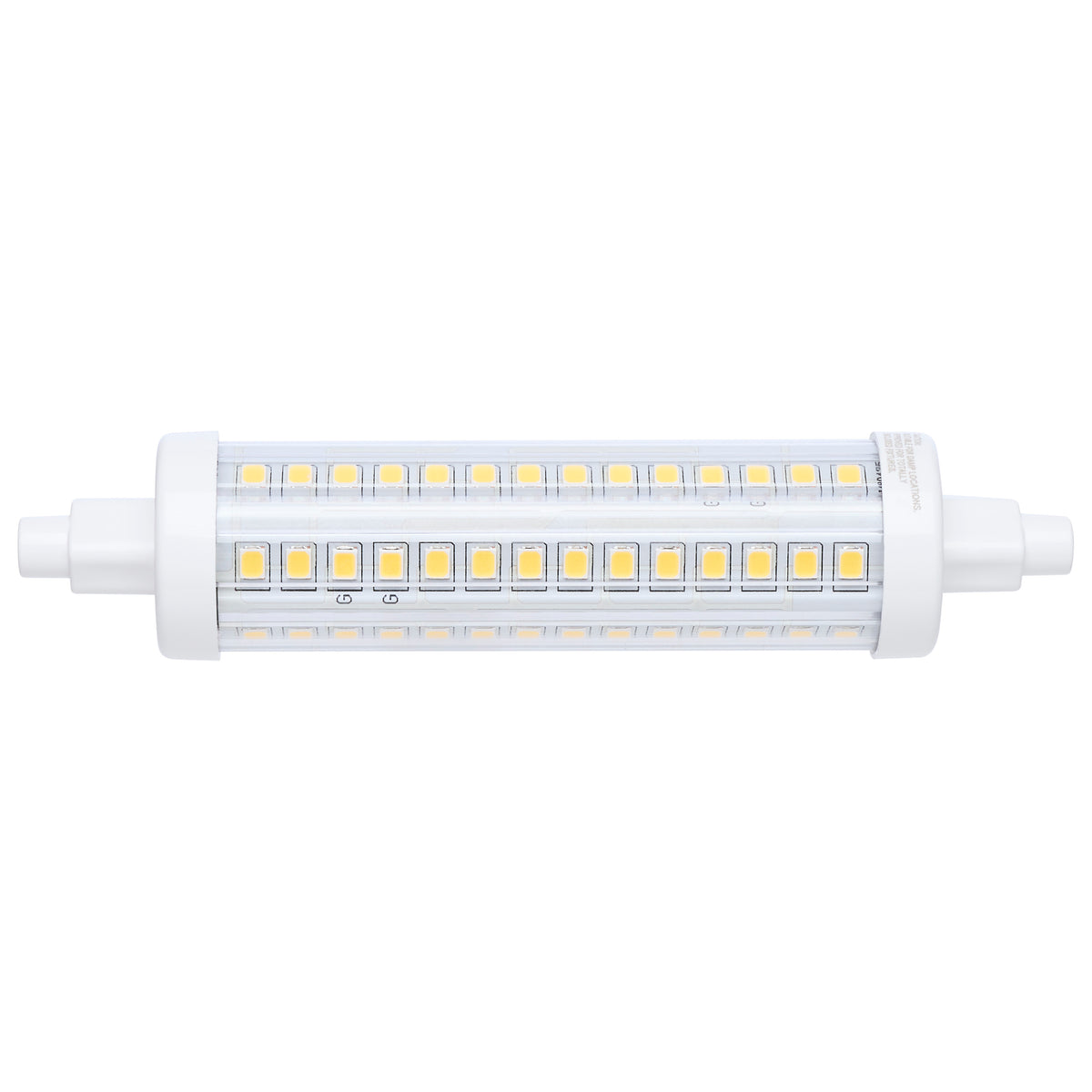 10 Watt LED Bulb - J-Type T3 118mm - 120 Volt - R7S Base - 4000K - Double Ended - 200 Degree Beam Angle