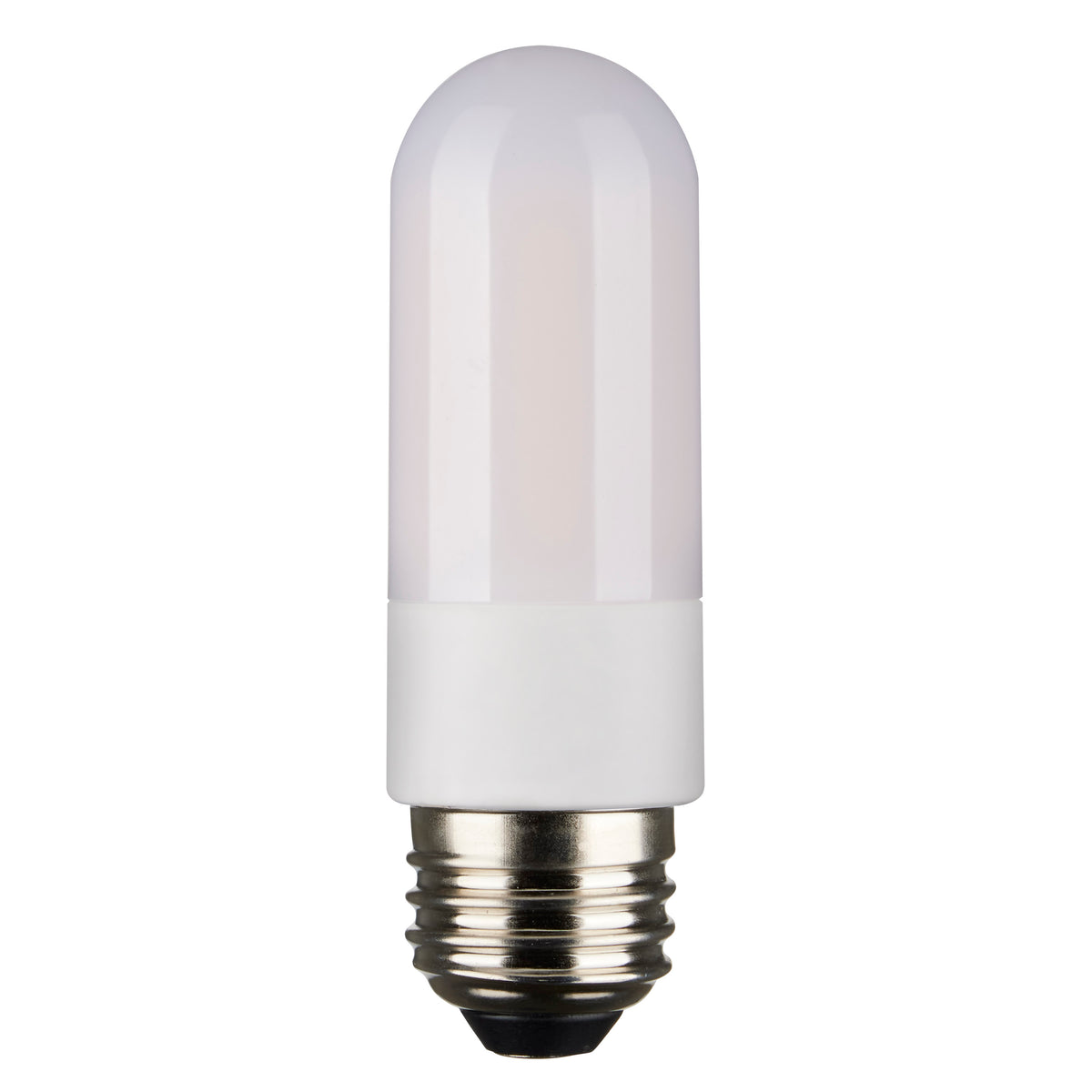 8 Watt T10 LED - Frosted - Medium base - 4000K - High Lumen - 120 Volt - 90 CRI - Dimmable - Carded for living rooms and