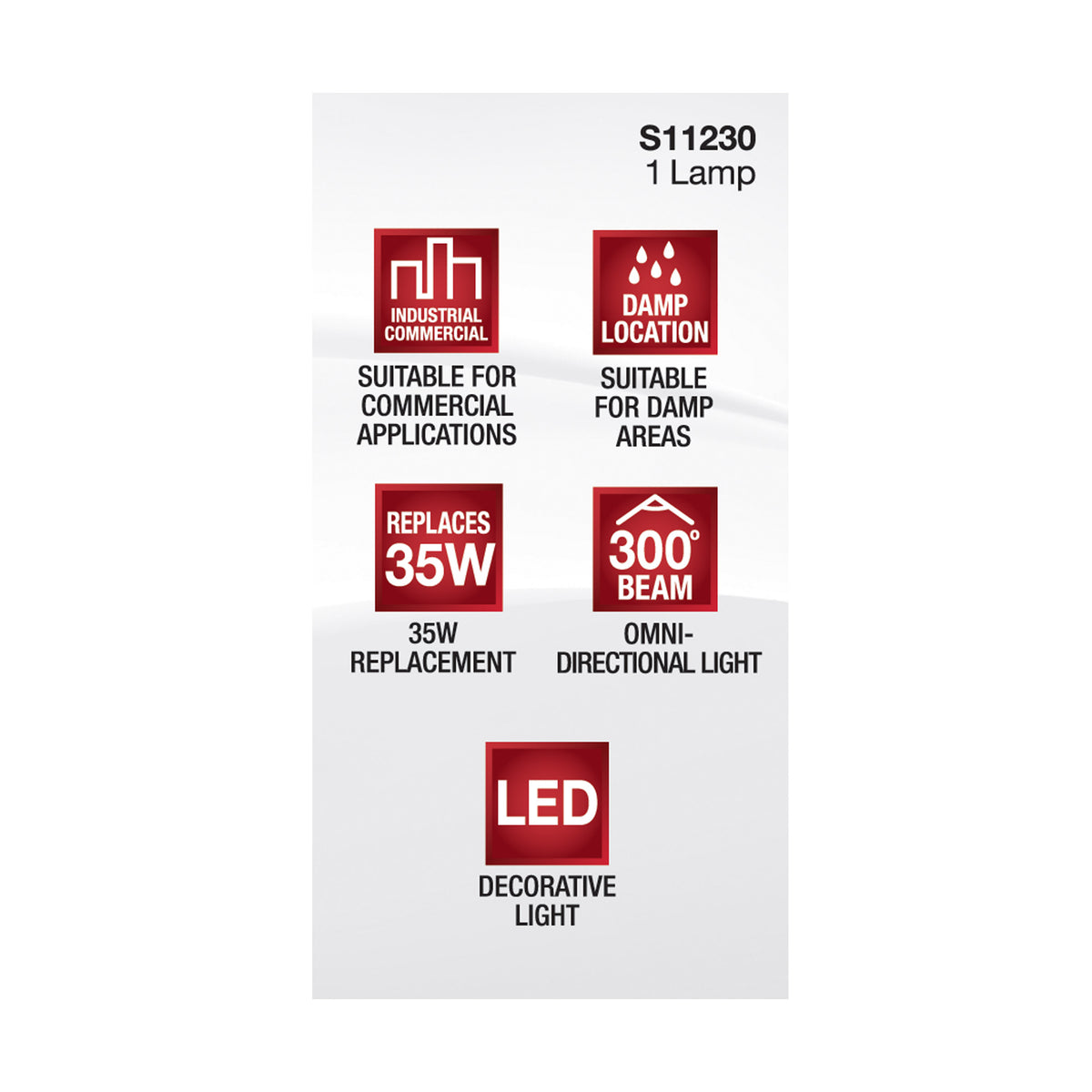 3.5 Watt - JCD LED - Clear - 3000K - G9 Base - 120 Volt