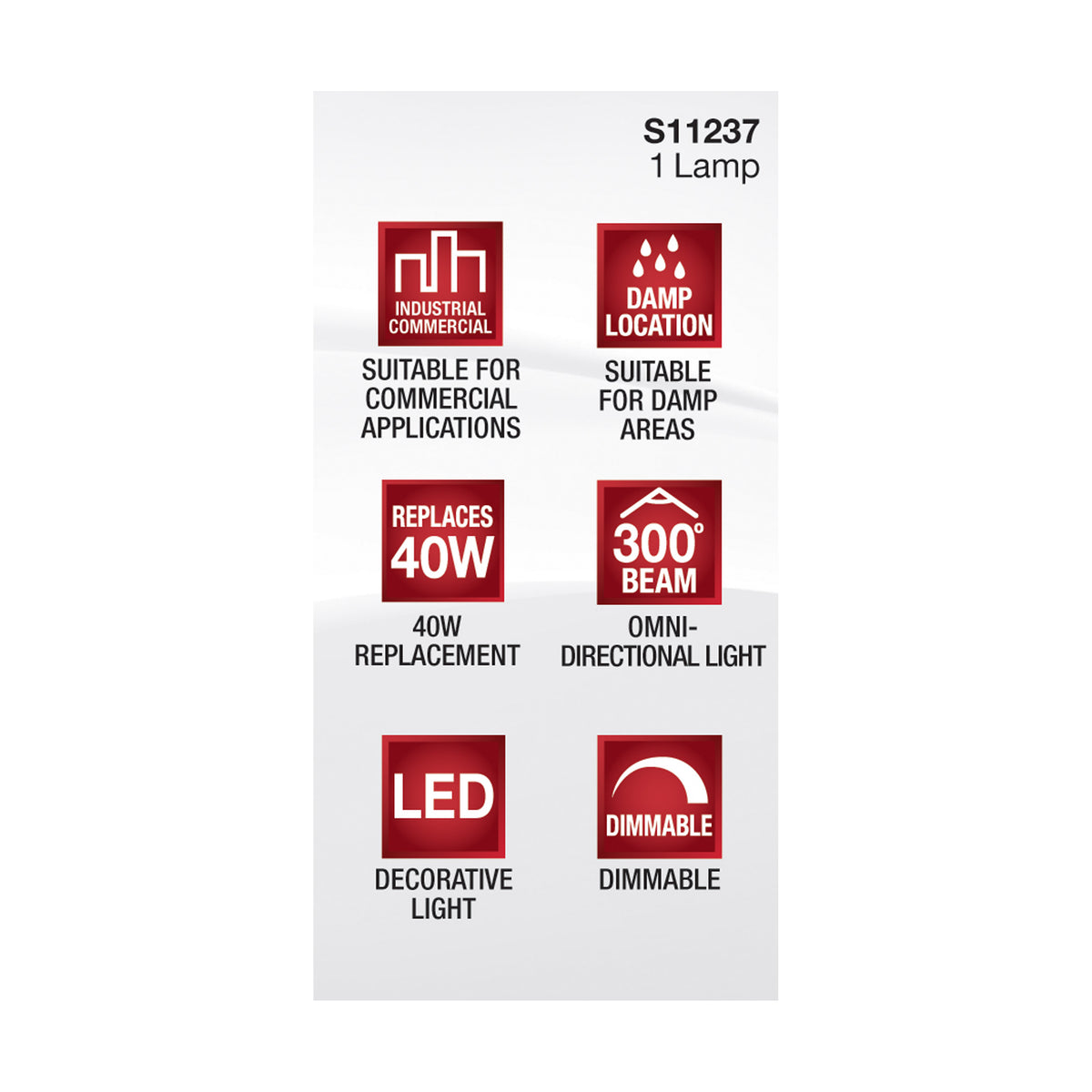 5 Watt - JCD LED - Frost - 4000K - G9 Base - 120 Volt
