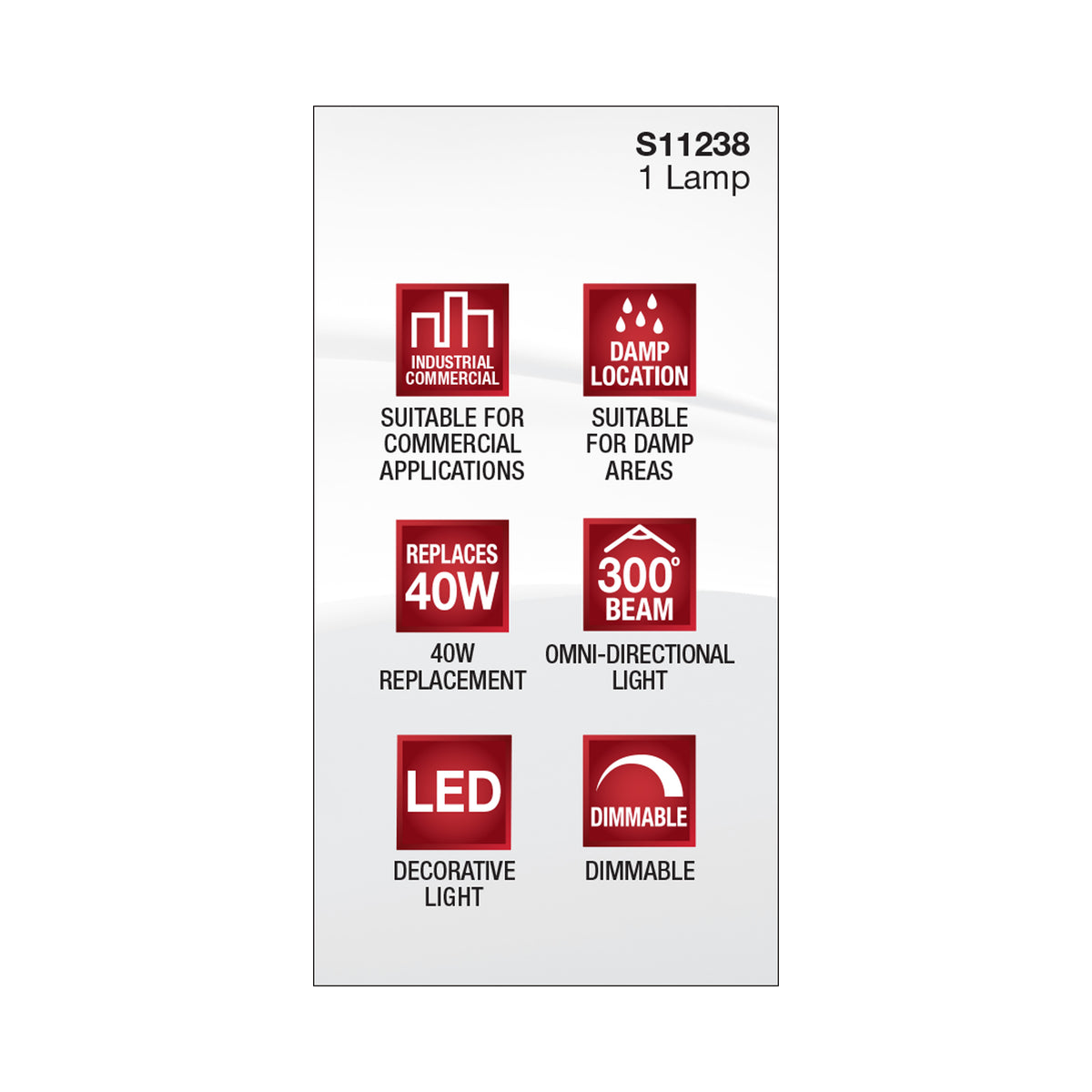 5 Watt G9 LED - Clear - 2700K - T4 Shape - 120 Volt