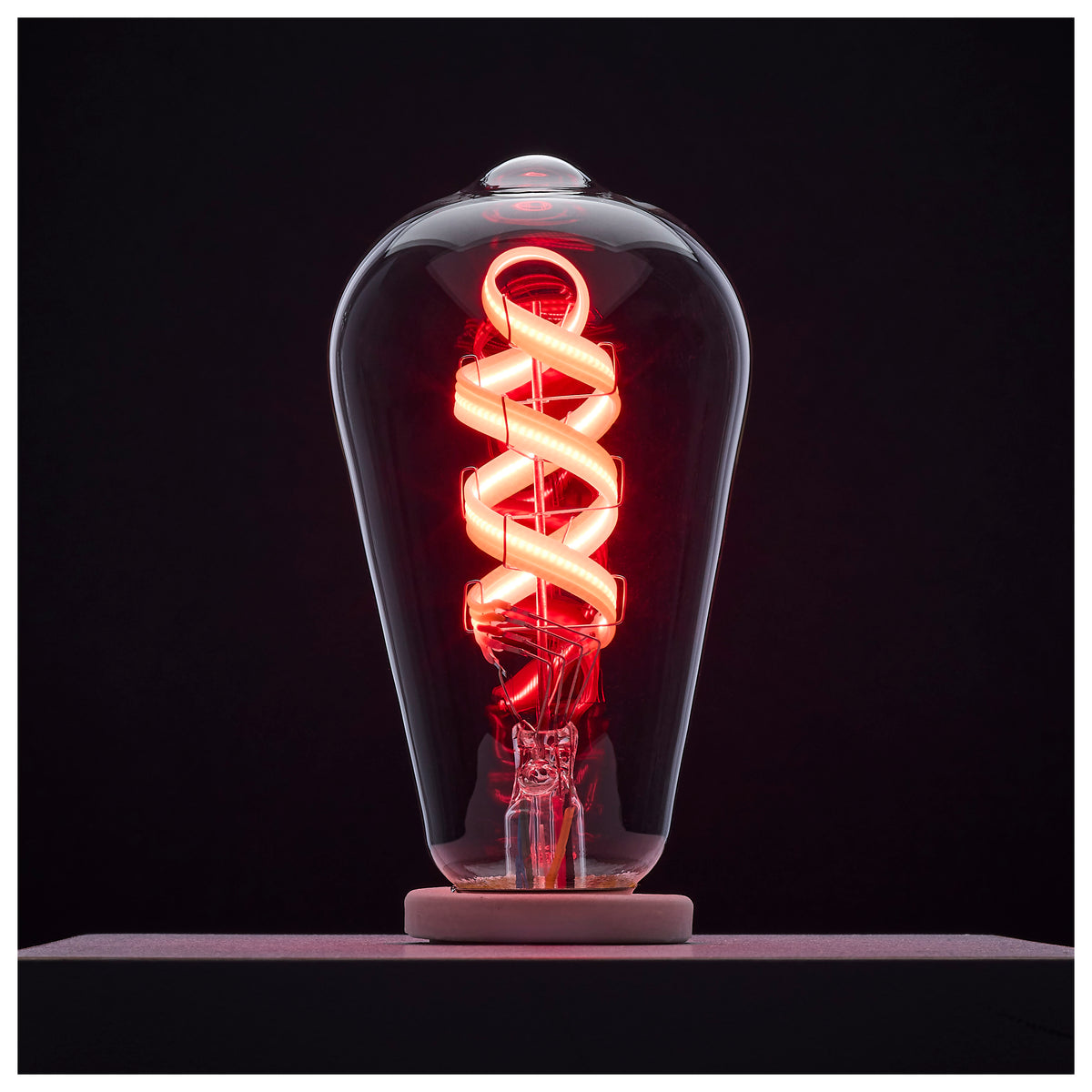 6 Watt - ST19 LED - 2700K-5000K RGB/Tunable White - Starfish IOT - Clear - Medium Base - 120 Volt