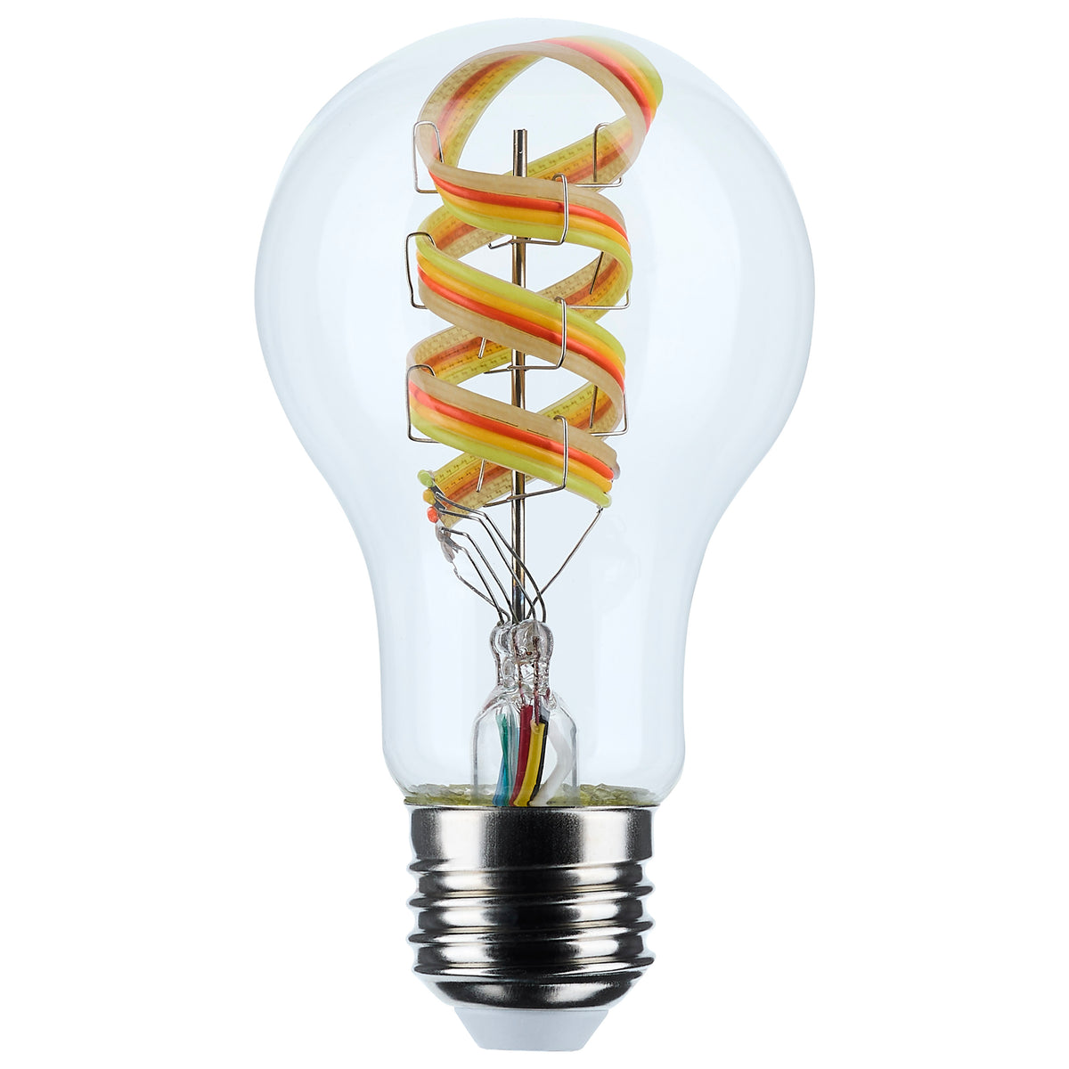 6 Watt - A19 LED - 2700K-5000K RGB/Tunable White - Starfish IOT - Clear - Medium Base - 120 Volt lighting product