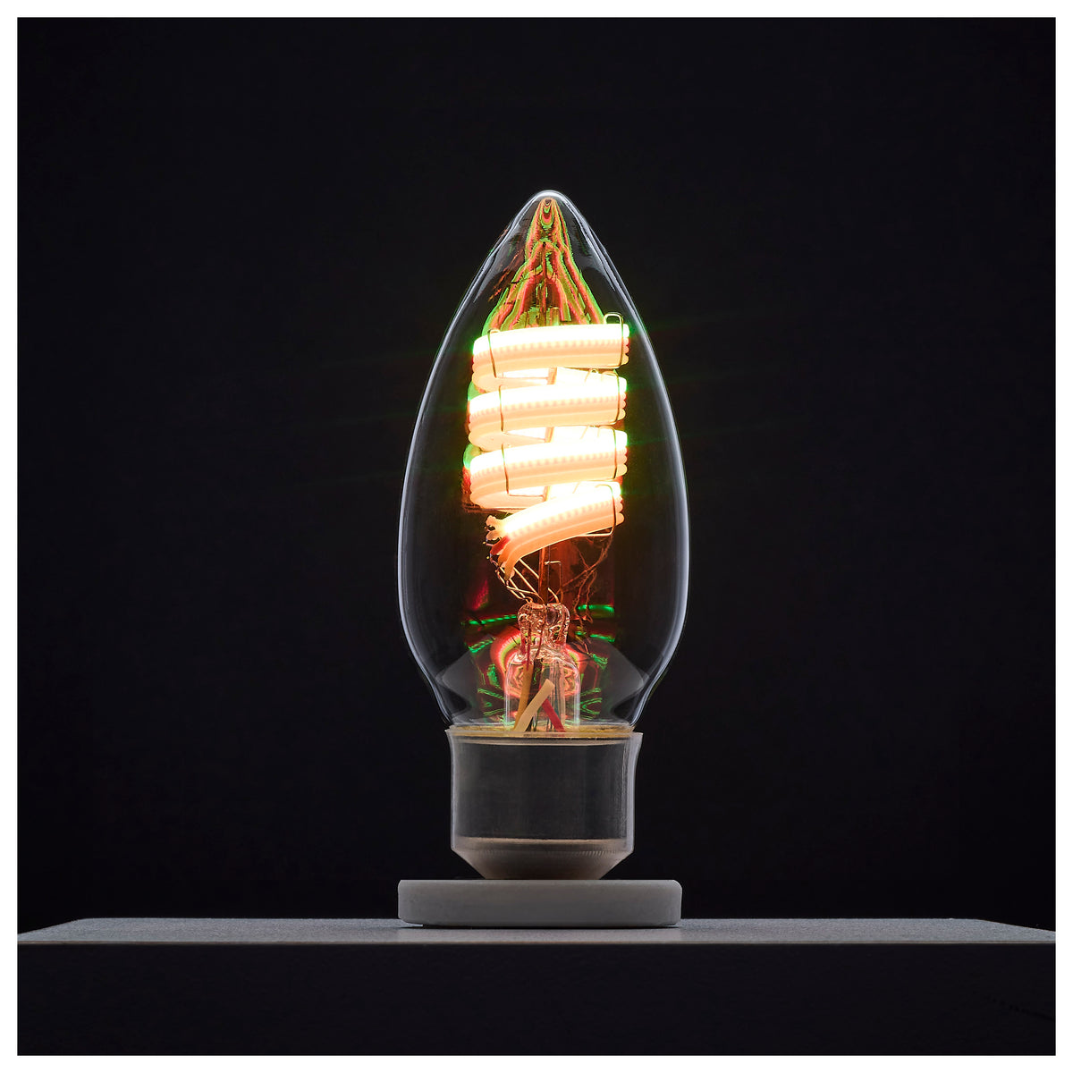 4 Watt - B11 LED - 2700K-5000K RGB/Tunable White - Starfish IOT - Clear - Candelabra Base - 120 Volt