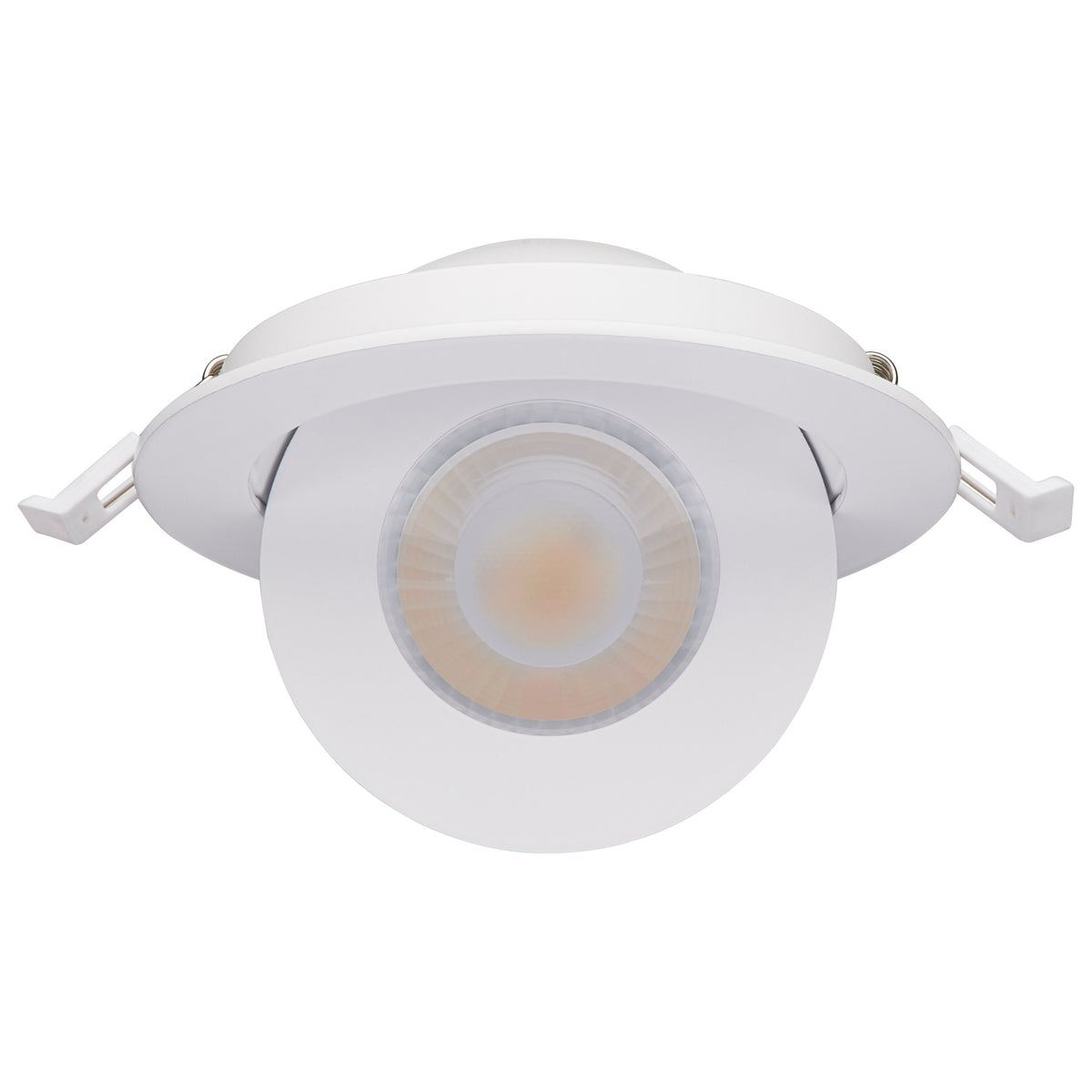Starfish - 9 Watt LED Gimbal Downlight - 4 Inch - 2700K-5000K RGB Tunable White - Remote Driver - White Finish - 120-277 Range Voltage