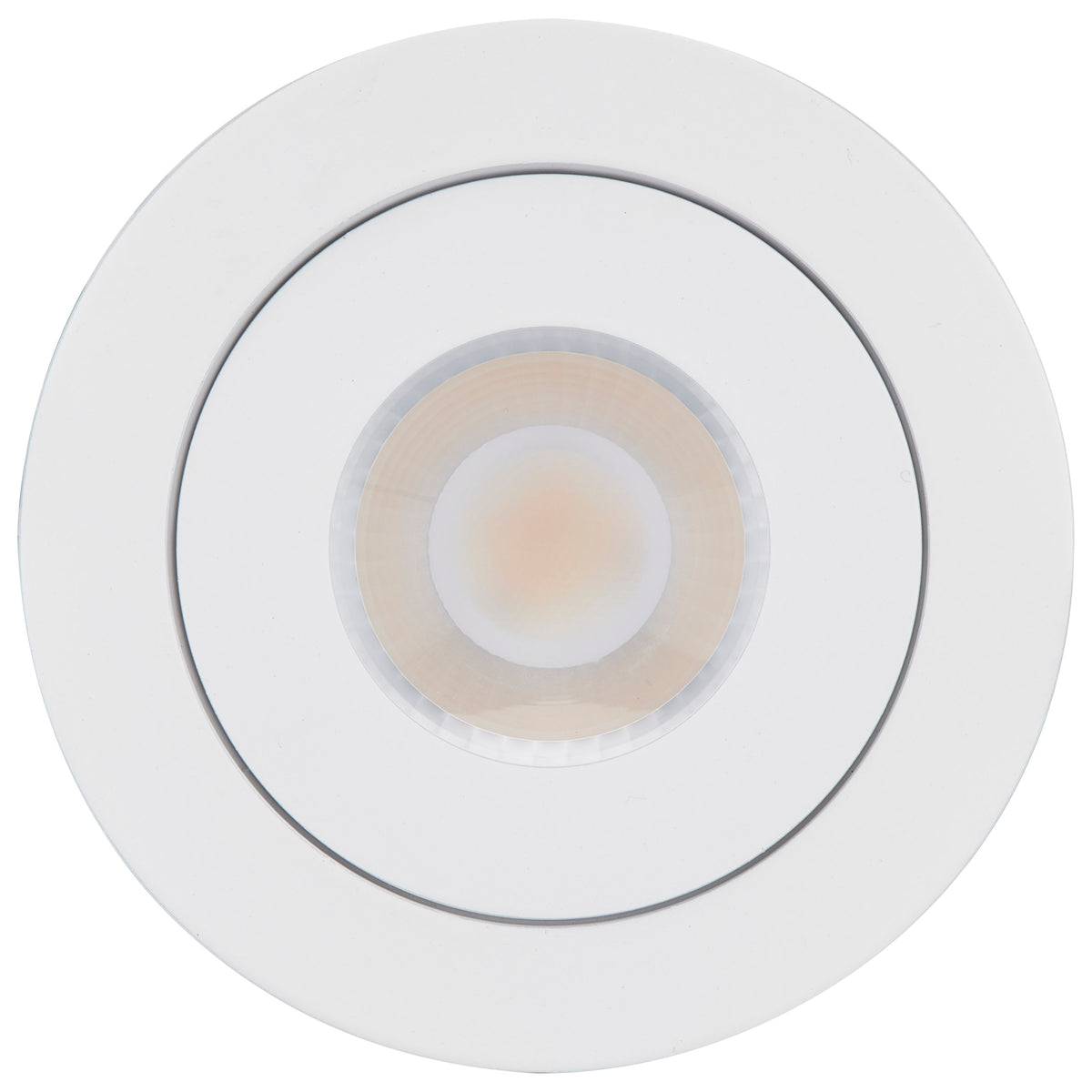 Starfish - 9 Watt LED Gimbal Downlight - 4 Inch - 2700K-5000K RGB Tunable White - Remote Driver - White Finish - 120-277 Range Voltage