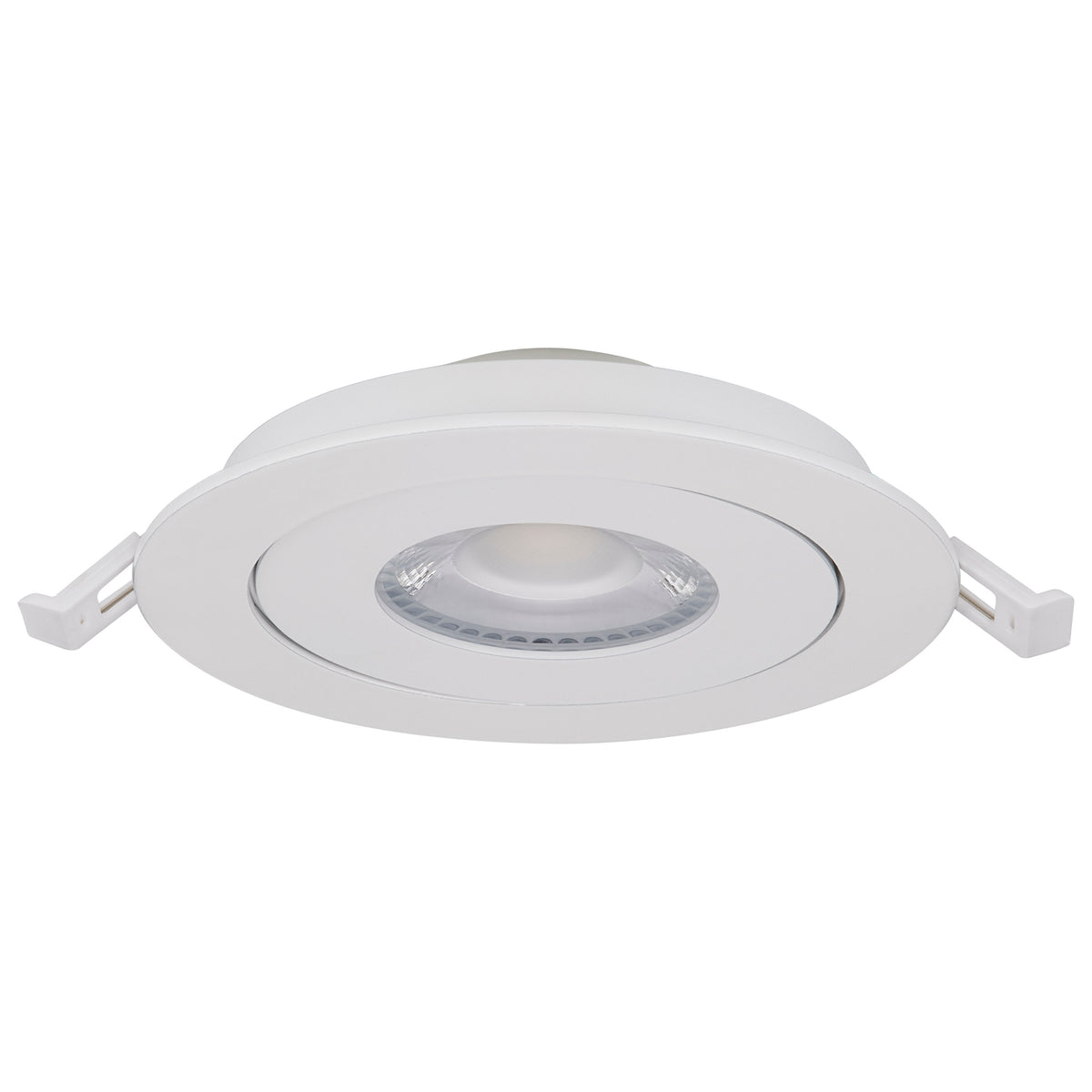 9 Watt - LED GimbaLED Downlight - 4 Inch - RGB & Tunable White - Round - Starfish IOT - White Finish - 650 Lumens - 120-277 Volt