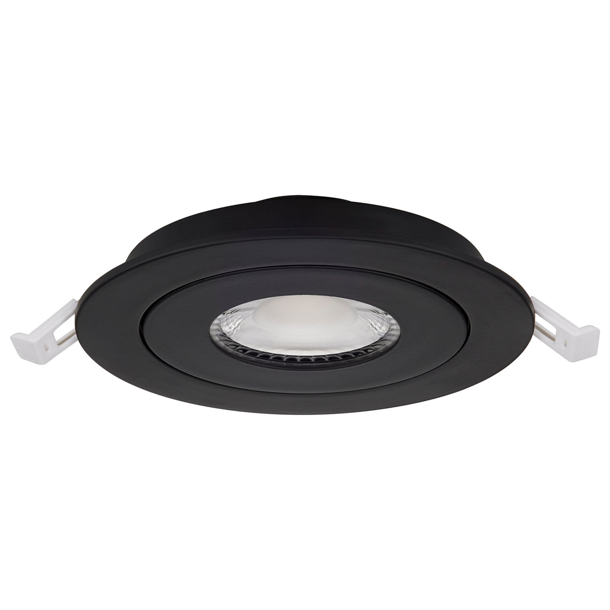 Starfish - 9 Watt LED Gimbal Downlight - 4 Inch - 2700K-5000K RGB Tunable White - Remote Driver - Black Finish - 120-277 Range Voltage