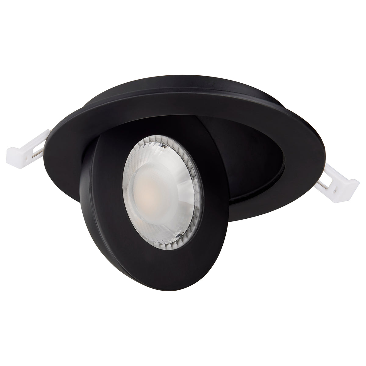 Starfish - 9 Watt LED Gimbal Downlight - 4 Inch - 2700K-5000K RGB Tunable White - Remote Driver - Black Finish - 120-277 Range Voltage