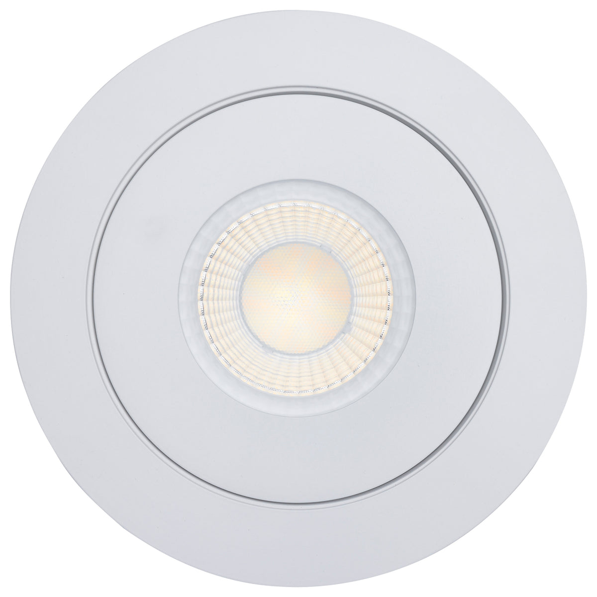 Starfish - 15 Watt LED Gimbal Downlight - 6 Inch - 2700K-5000K RGB Tunable White - Remote Driver - White Finish - 120-277 Range Voltage