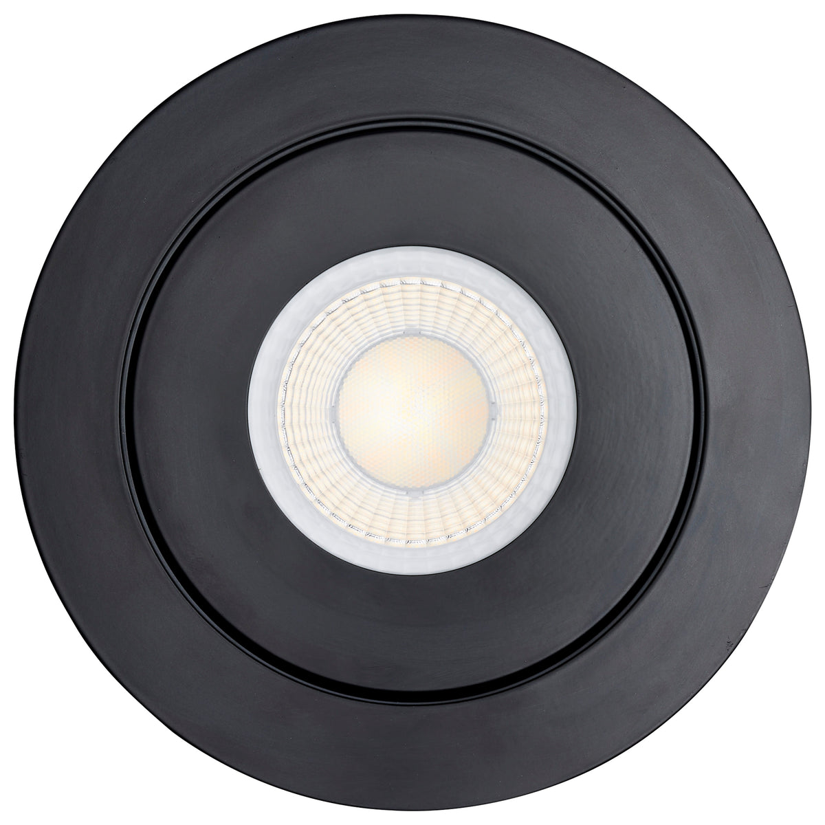 Starfish - 15 Watt LED Gimbal Downlight - 6 Inch - 2700K-5000K RGB Tunable White - Remote Driver - Black Finish - 120-277 Range Voltage