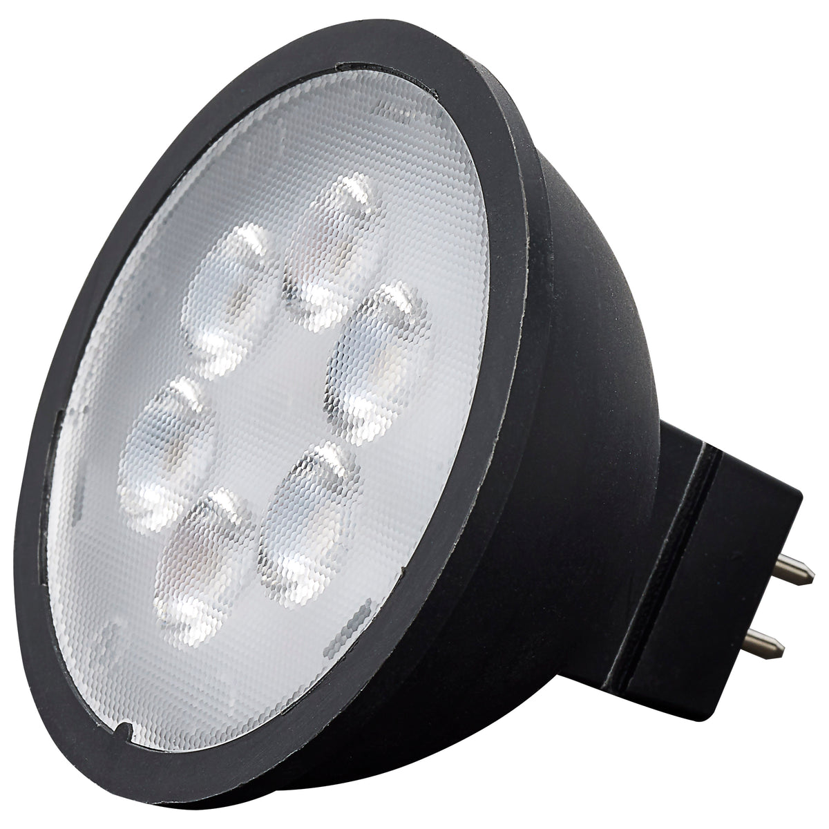 4.5 Watt MR16 LED - Black Finish - 3000K - GU5.3 Base - 360 Lumens - 12 Volt