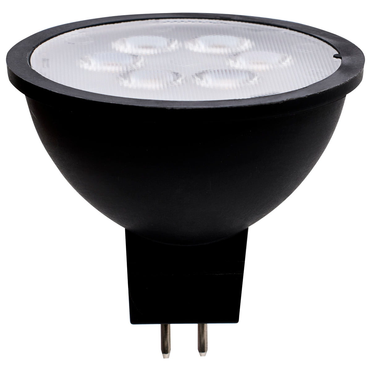 4.5 Watt MR16 LED - Black Finish - 3000K - GU5.3 Base - 360 Lumens - 12 Volt