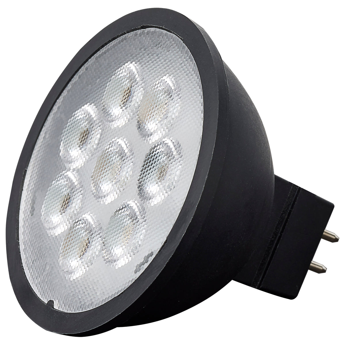 6.5 Watt MR16 LED - Black Finish - 3000K - GU5.3 Base - 500 Lumens - 12 Volt product image