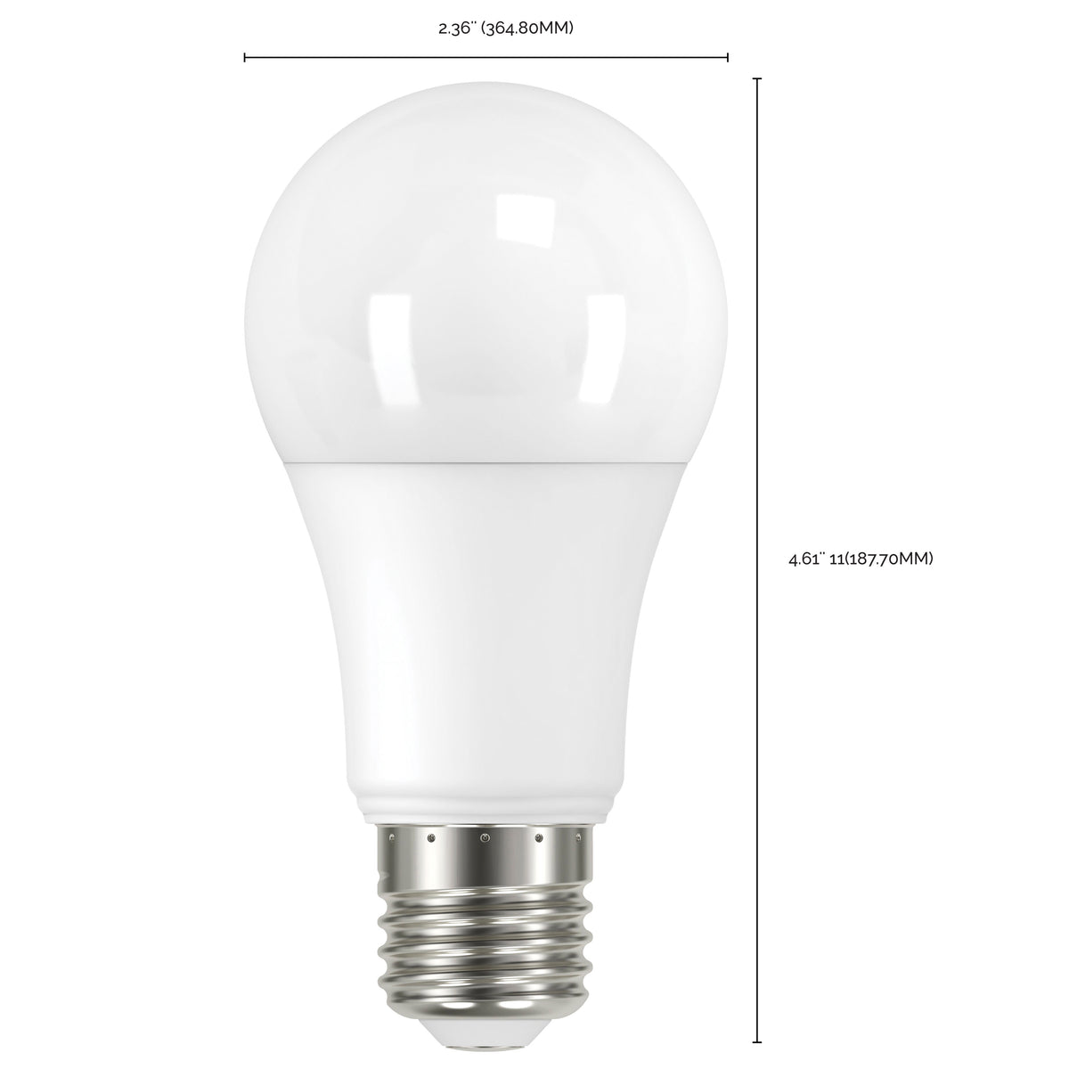 8.5 Watt - A19 LED Dimmable Agriculture Bulb - 2700K - 120 Volt
