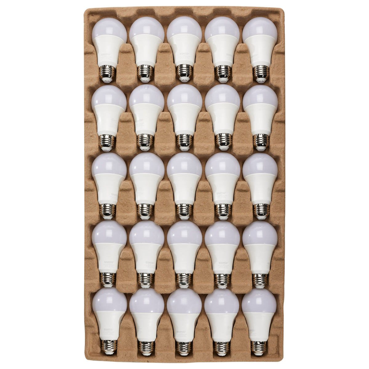 14 Watt A19 LED - Frost Finish - Medium Base - 1520 Lumens - Cool White - 120 Volt - 100-Pack
