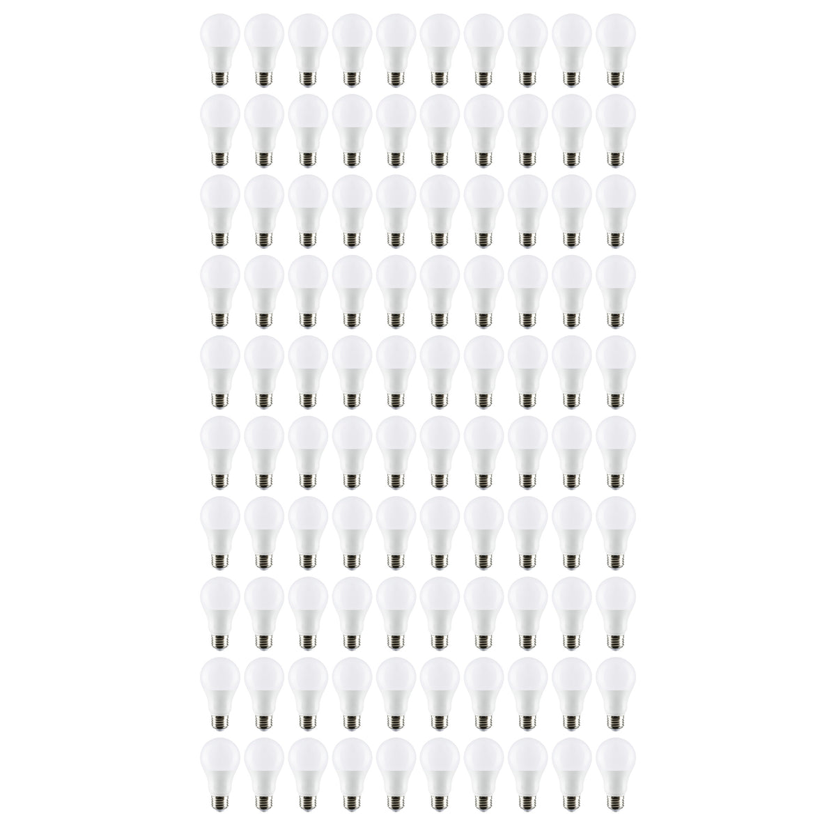 14 Watt A19 LED - Frost Finish - Medium Base - 1520 Lumens - Cool White - 120 Volt - 100-Pack