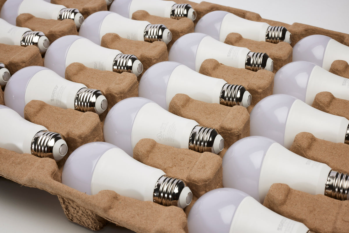 14 Watt A19 LED - Frost Finish - Medium Base - 1520 Lumens - Cool White - 120 Volt - 100-Pack