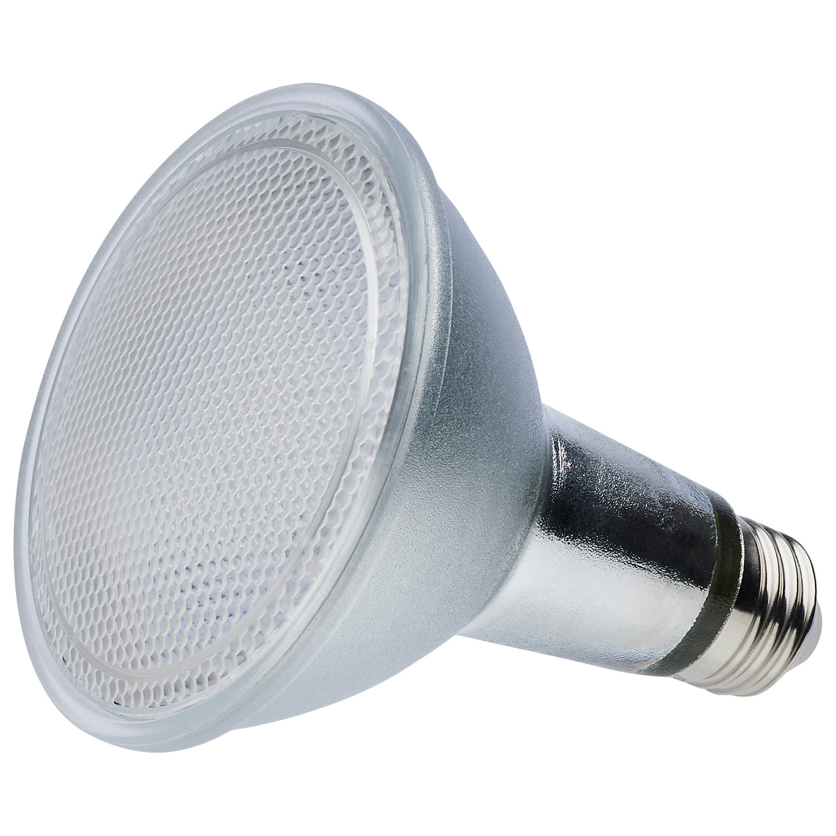 12 Watt Econo LED PAR30LN - 5000K - 35 Degree Beam Angle - Medium Base - 120-277 Volt - Silver Finish