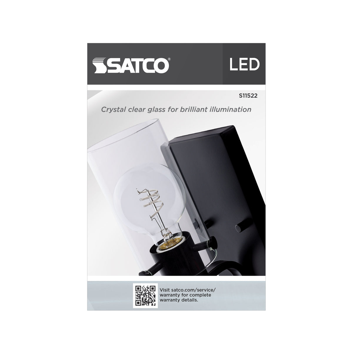 6 Watt LED - Reminiscent - Flex Gray Coil Filament - G25 - Medium Base - 2700K CCT - Clear - 120 Volt
