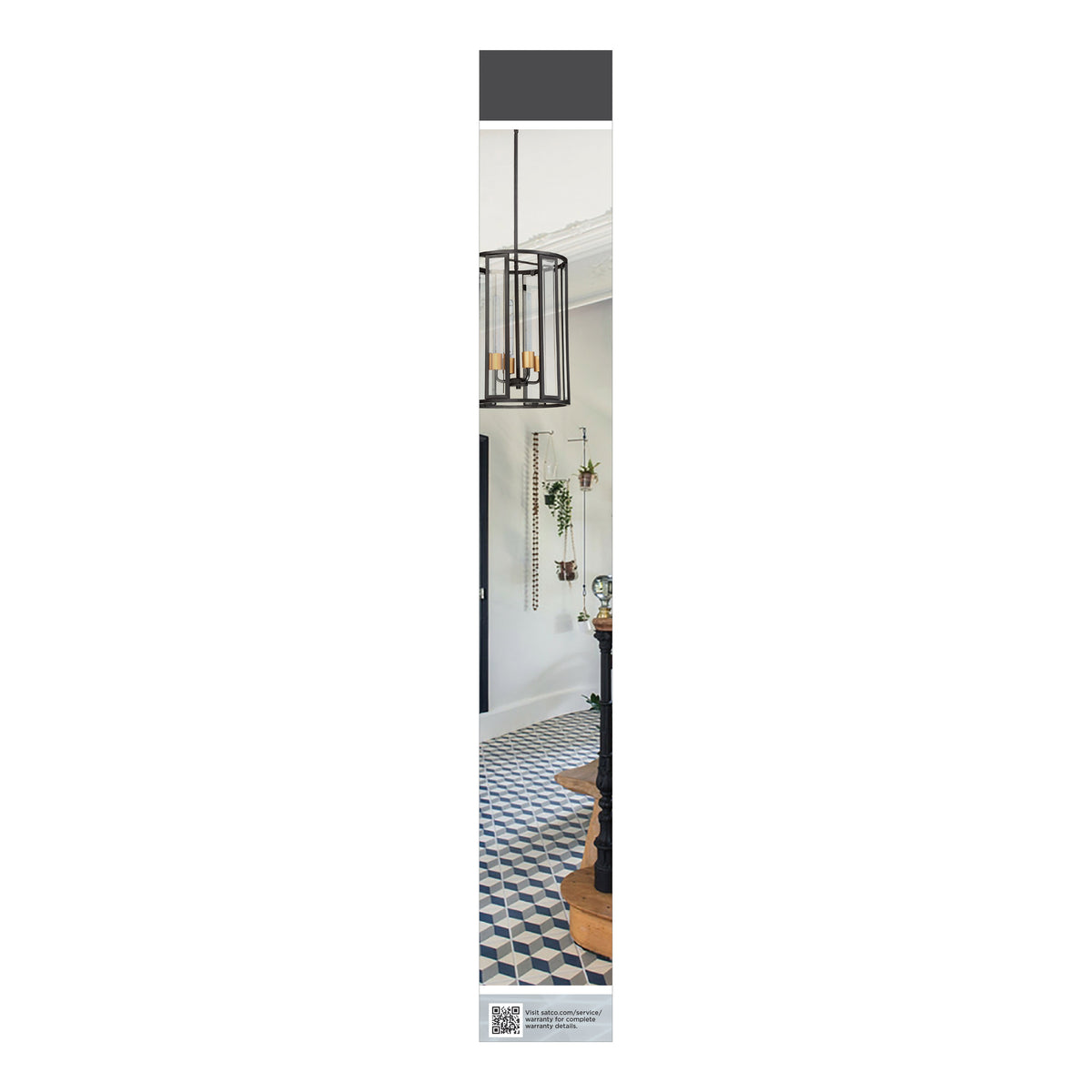6 Watt LED - Reminiscent - Flex Gray Straight Filament - T9 - Medium Base - 2700K CCT - Clear - 120 Volt