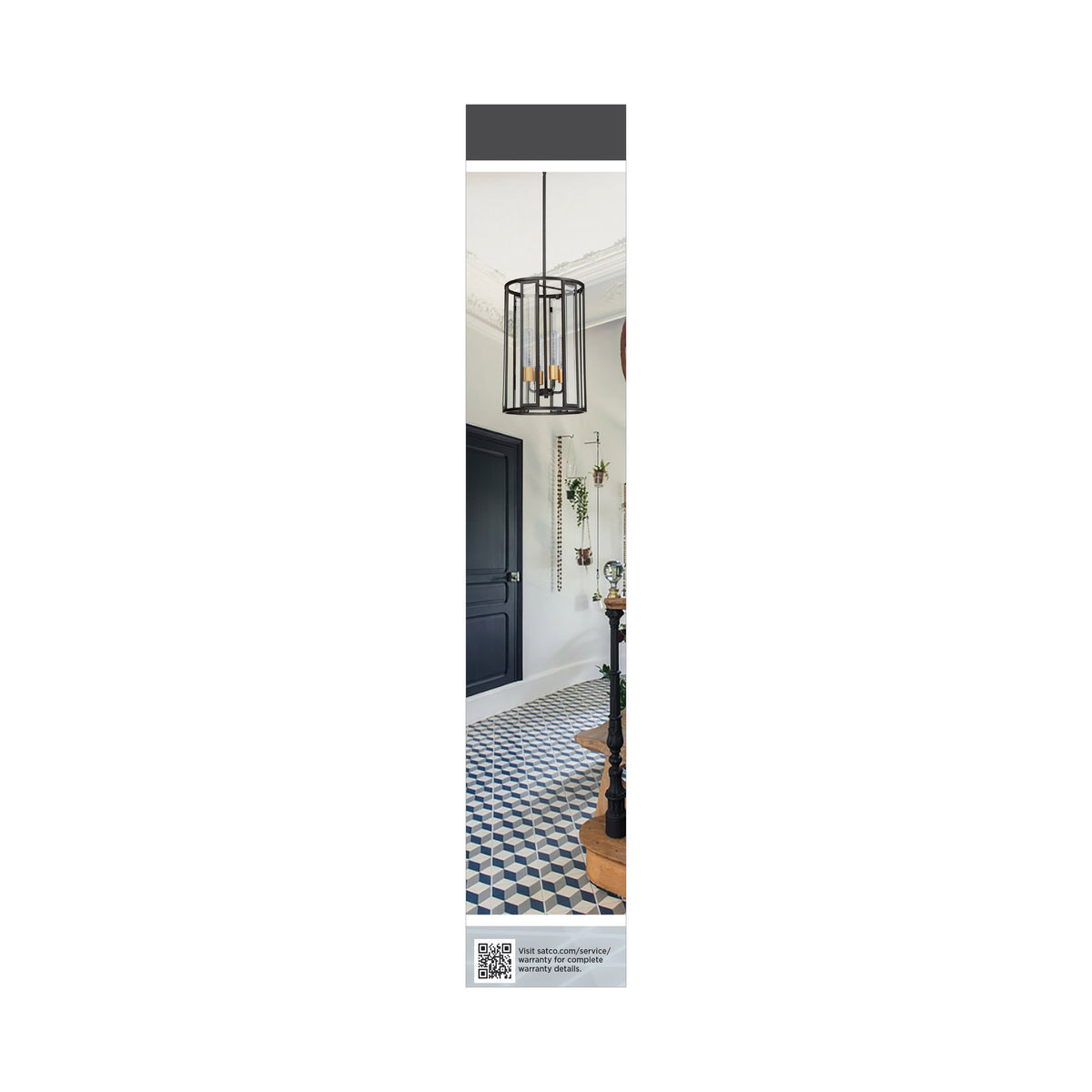 6 Watt LED - Reminiscent - Flex Gray Coil Filament - T9 - Medium Base - 2700K CCT - Clear - 120 Volt