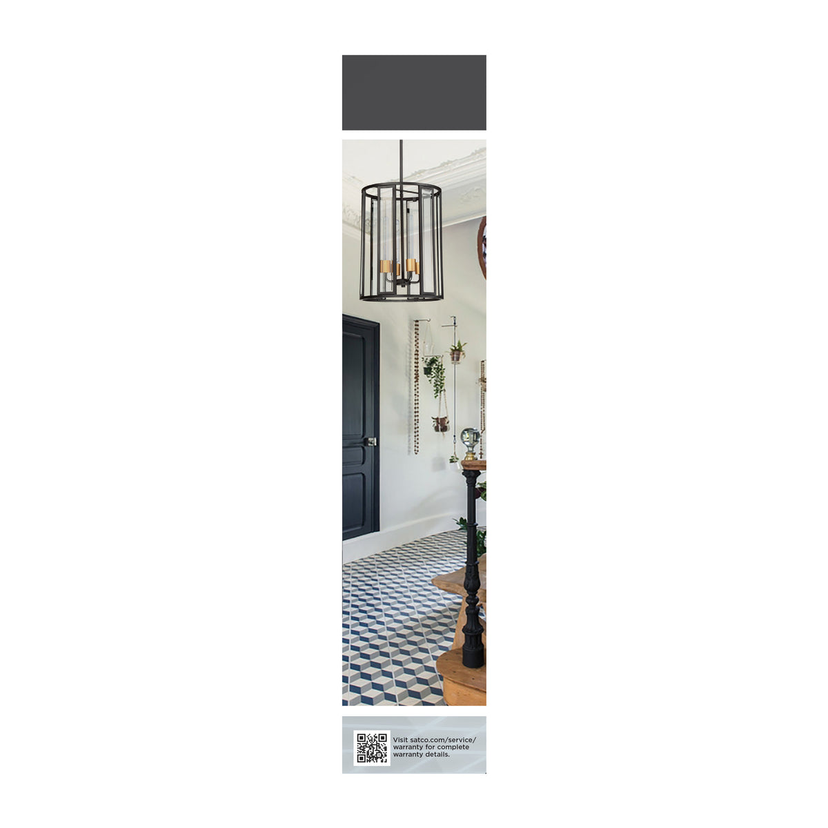 6 Watt T9 LED - Reminiscent - Flex Gray Coil Filament - E26 - 3000K - 120 Volt