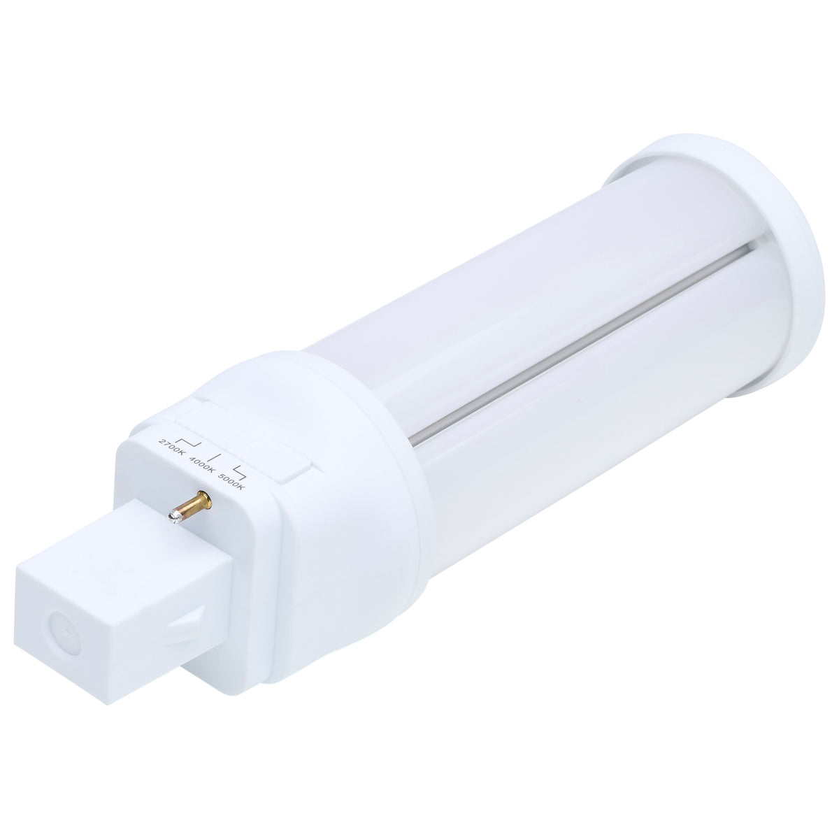 14 Watt LED PL - 27K/4K/5K CCT Selectable - GX32d-2 Base - 22W CFL Replacement - Type B Ballast Bypass - 120-277 Range Voltage