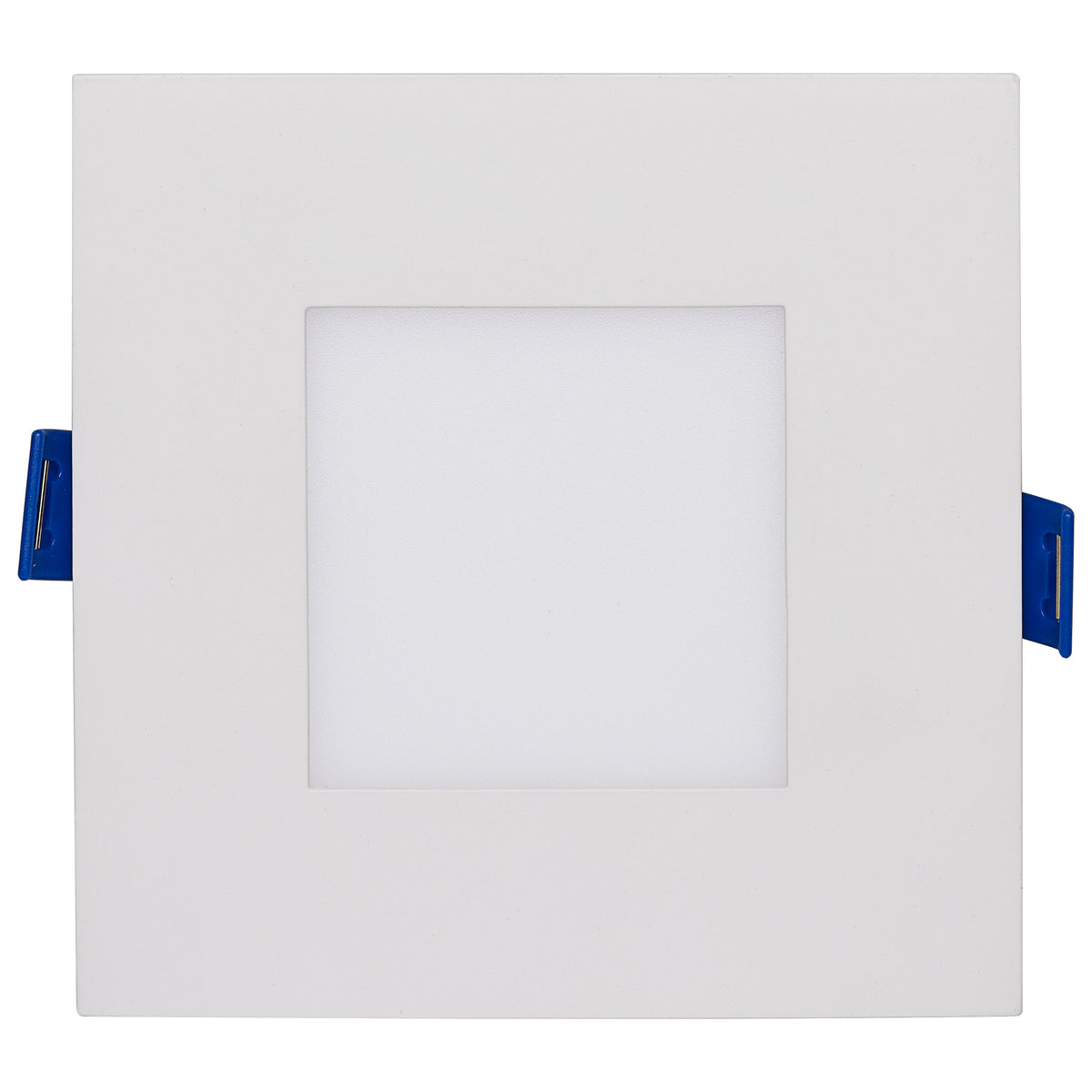 9 Watt - LED Direct Wire - Low Profile Downlight - 4 Inch Square - Starfish IOT - Tunable White and RGB - 120 Volt - 90 CRI - White Finish