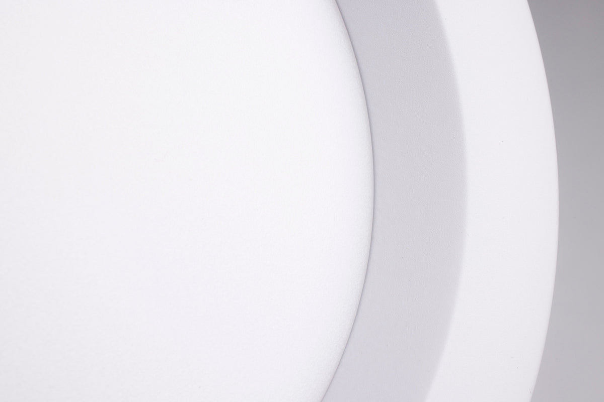 9 Watt - LED Direct Wire - Low Profile Regress Baffle Downlight - 4 Inch Round - Starfish IOT - Tunable White and RGB - 120 Volt - 90 CRI - White Finish