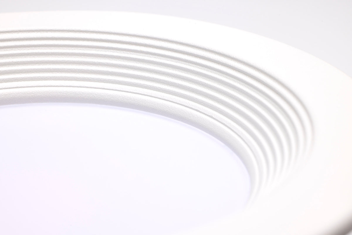 10.5 Watt - LED Retrofit Downlight - 4 Inch Round - Starfish IOT - RGB & Tunable White - 120 Volt - 90 CRI - White Finish