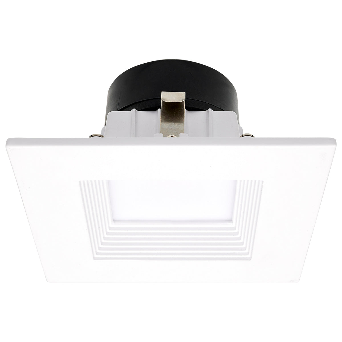 10.5 Watt - LED Retrofit Downlight - 4 Inch Square - Starfish IOT - RGB & Tunable White - 120 Volt - 90 CRI - White Finish
