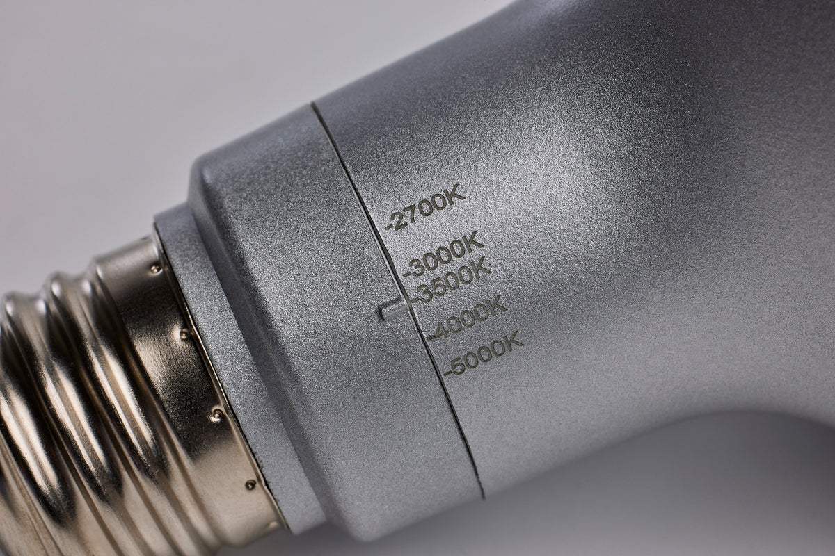 13.3 Watt PAR38 LED - Medium Base - Silver Finish - CCT Selectable - 120 Volt - 25 Degree Beam Angle