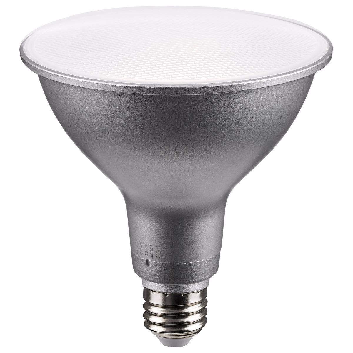 13.3 Watt PAR38 LED - Medium Base - Silver Finish - Selectable - 120 Volt - 60 Degree Beam Angle lighting product