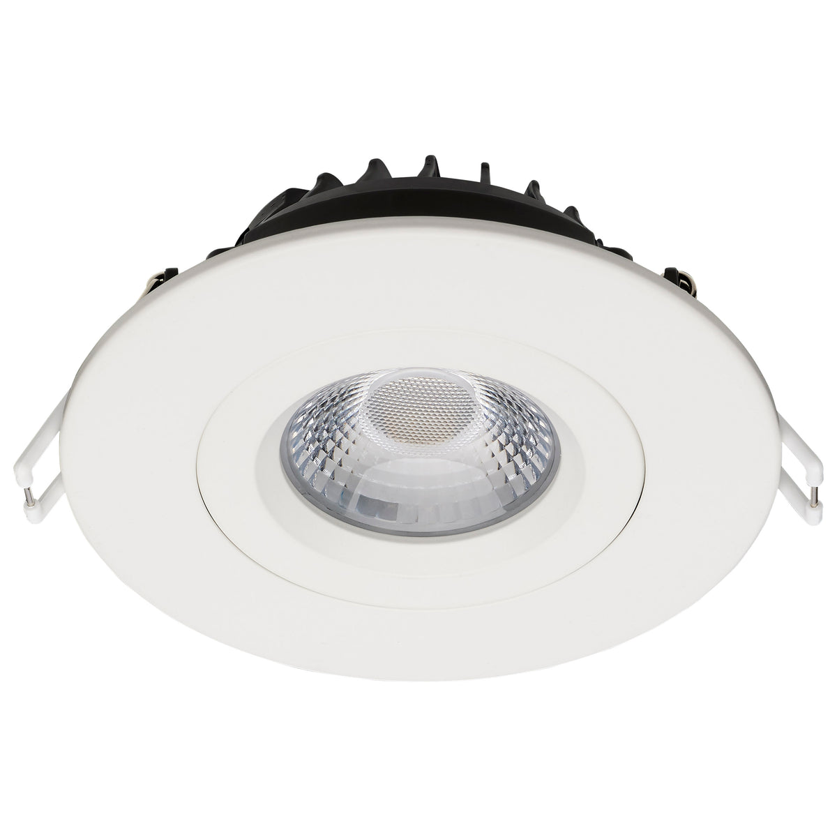 12 Watt LED Direct Wire Downlight - GimbaLED - 4 Inch - CCT Selectable - Round - Remote Driver - White Finish - 850 Lumens - 120 Volt
