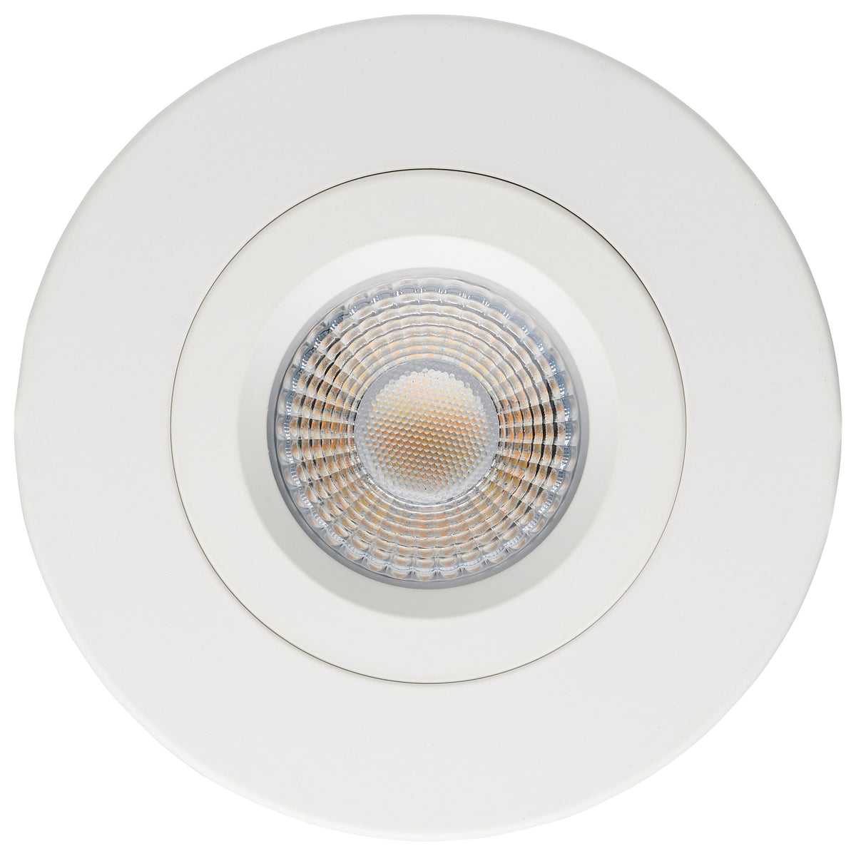 12 Watt LED Direct Wire Downlight - GimbaLED - 4 Inch - CCT Selectable - Round - Remote Driver - White Finish - 850 Lumens - 120 Volt