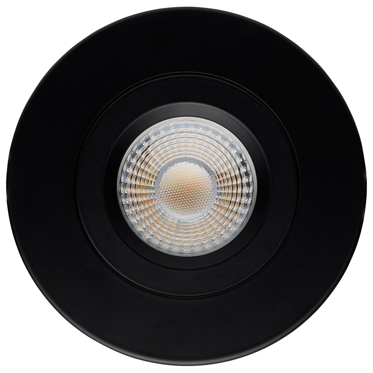 12 Watt LED Direct Wire Downlight - GimbaLED - 4 Inch - CCT Selectable - Round - Remote Driver - Black Finish - 850 Lumens - 120 Volt
