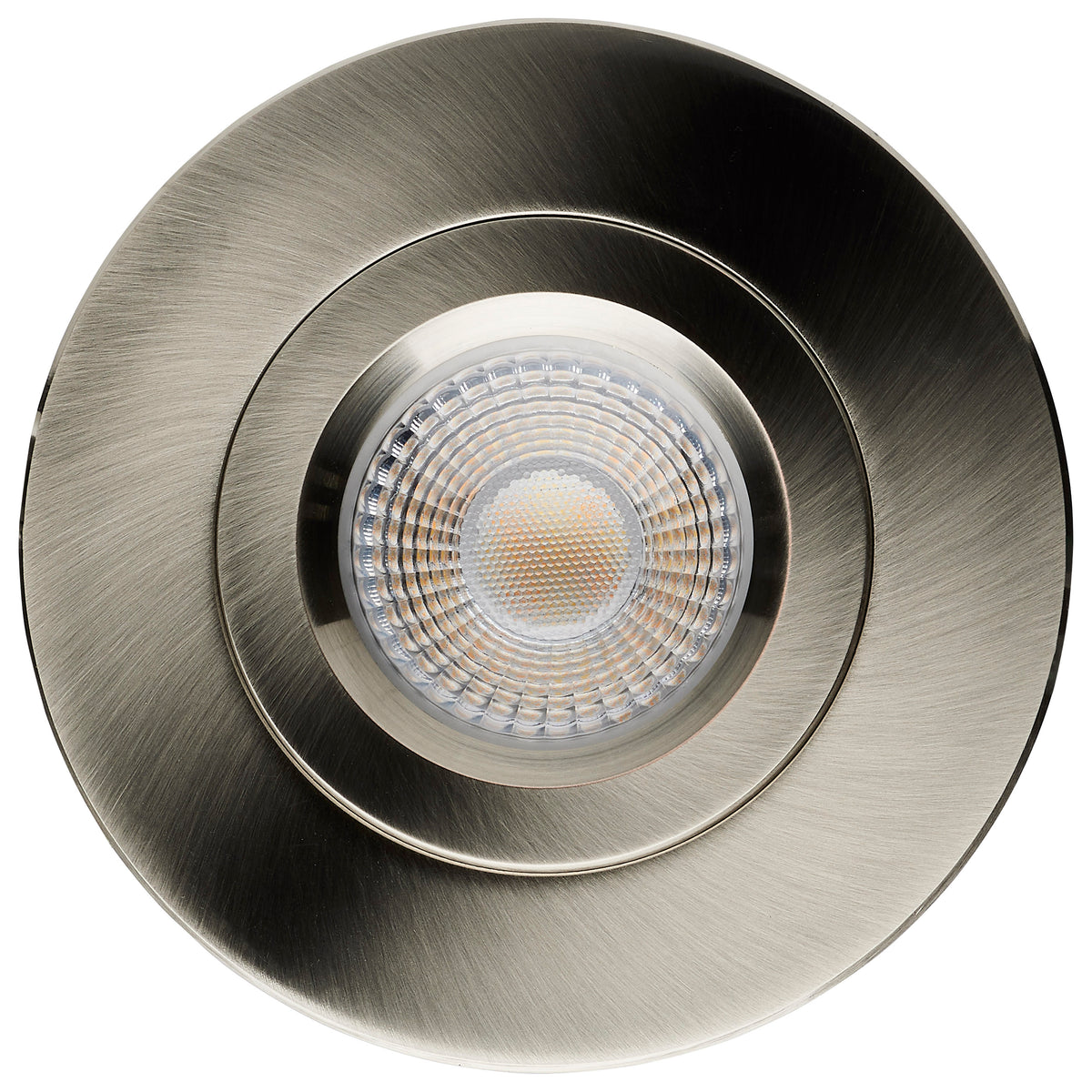 12 Watt LED Direct Wire Downlight - GimbaLED - 4 Inch - CCT Selectable - Round - Remote Driver - Brushed Nickel Finish - 850 Lumens - 120 Volt