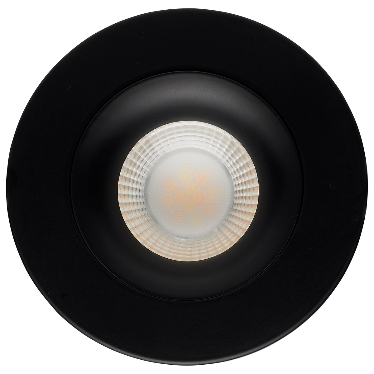 12 Watt LED Direct Wire Downlight - GimbaLED - 3.5 Inch - CCT Selectable - Round - Remote Driver - Black Finish - 840 Lumens - 120 Volt